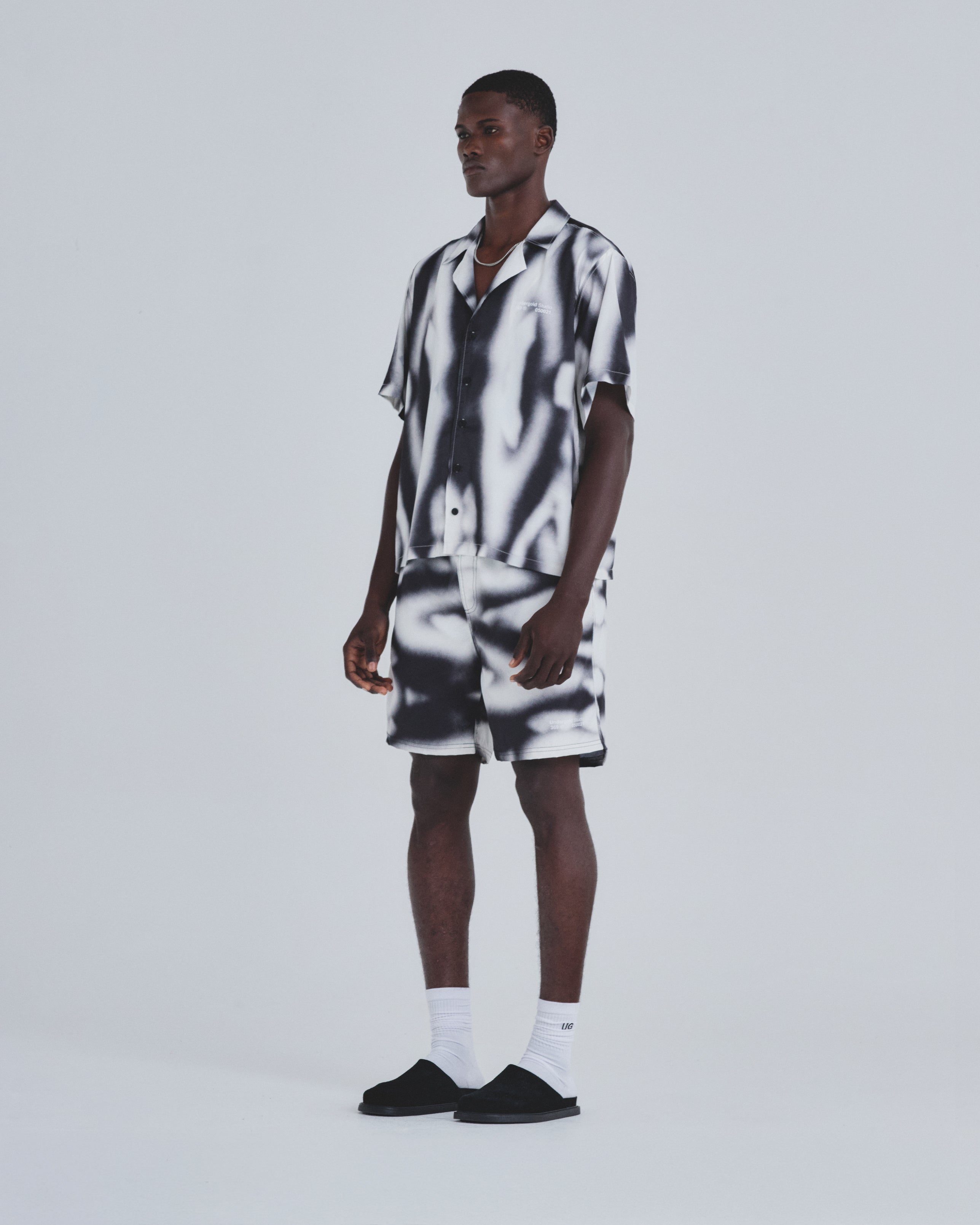 Undergold Shorts Basics Studio Swimwear Blur Pattern