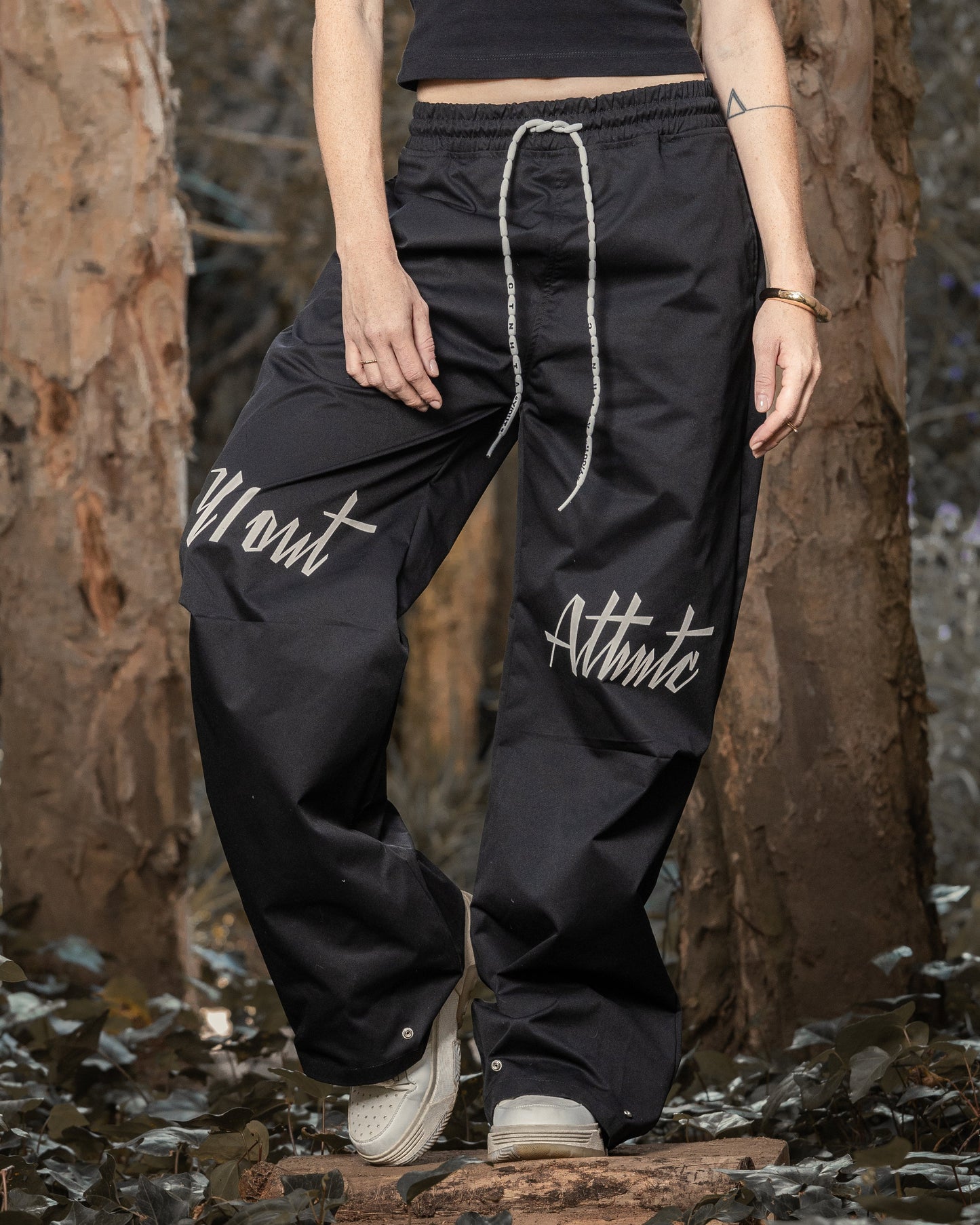 Y/Out black truffle pant