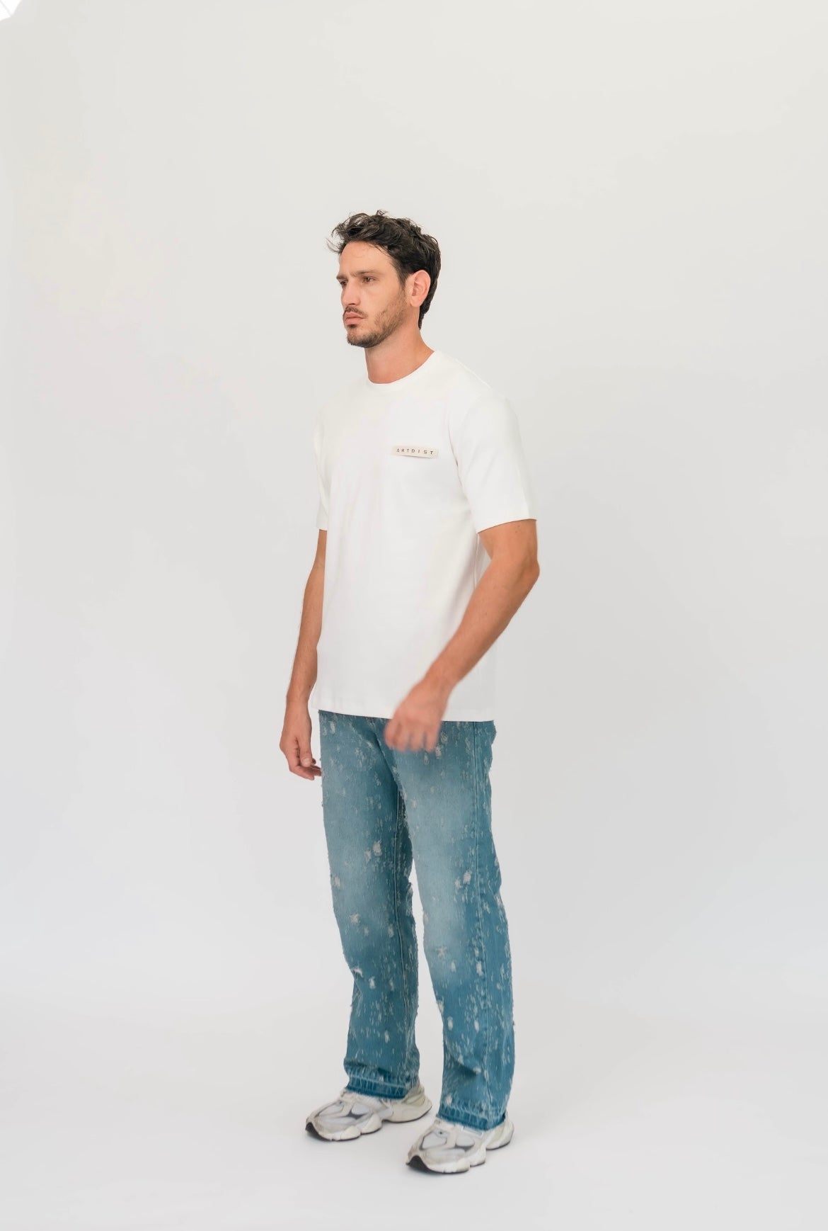 Artdist raw ivory t-shirt