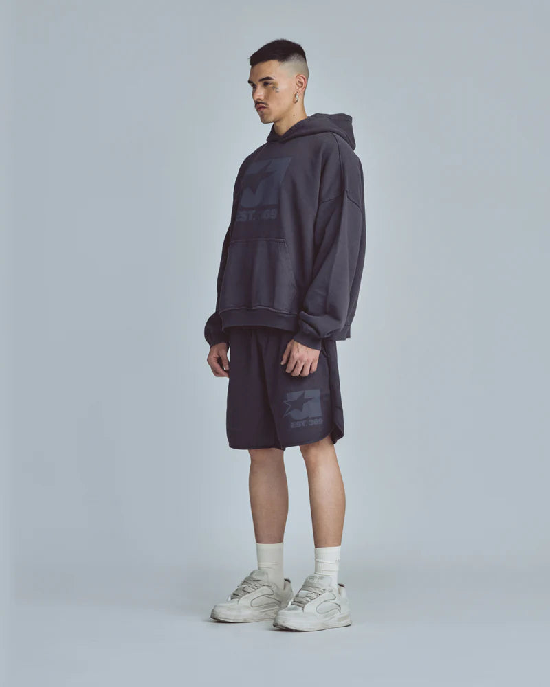 Undergold Stardust Symbol Biased Shorts Vintage Gray