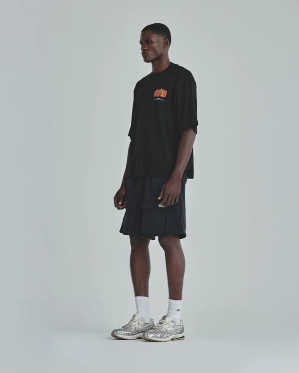Undergold Revelation Gold Boxy Fit Tshirt Black