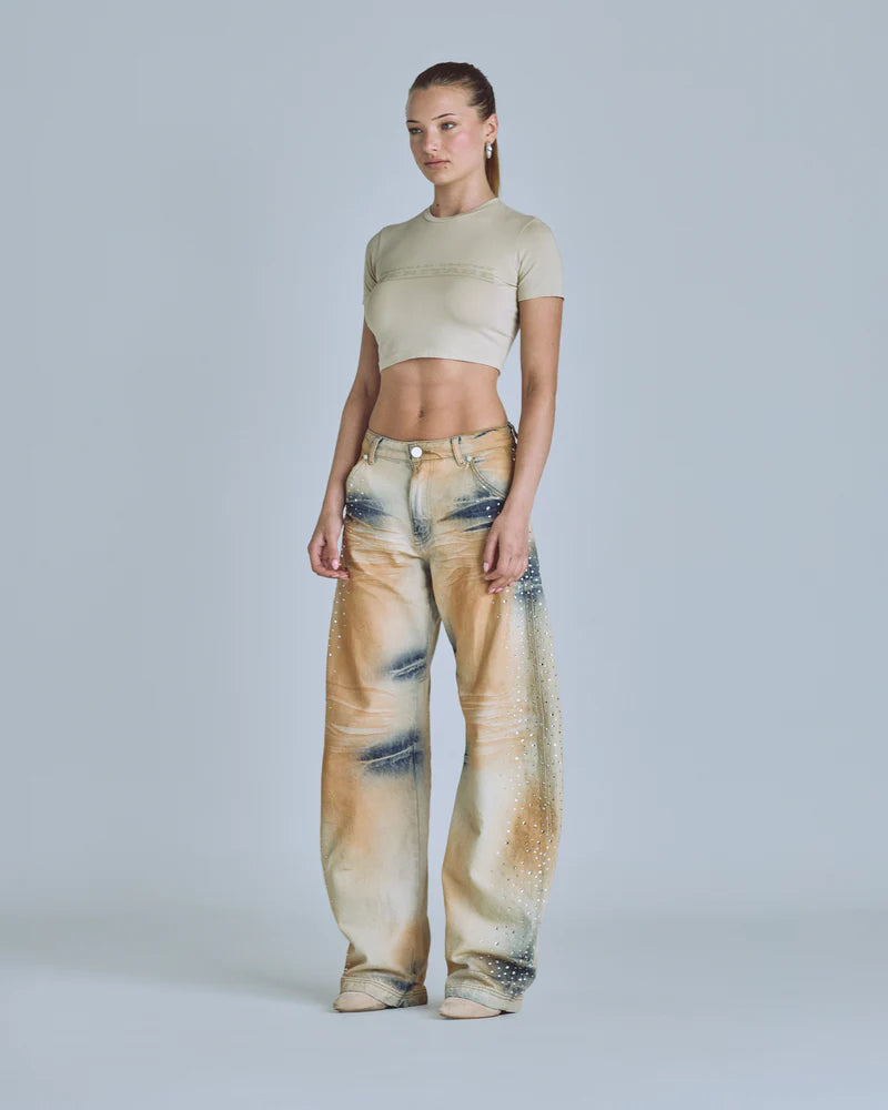 Undergold Golden Heritage Raw Baby Tee Cream