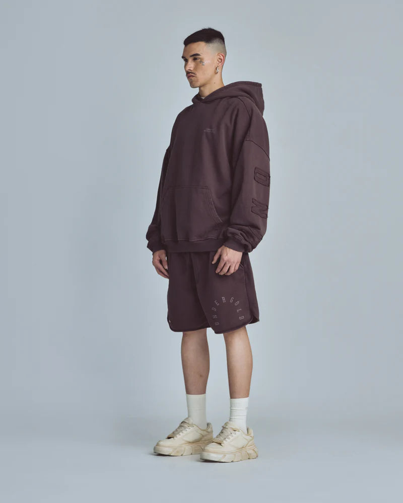 Undergold Stardust Basic Biased Shorts Brown