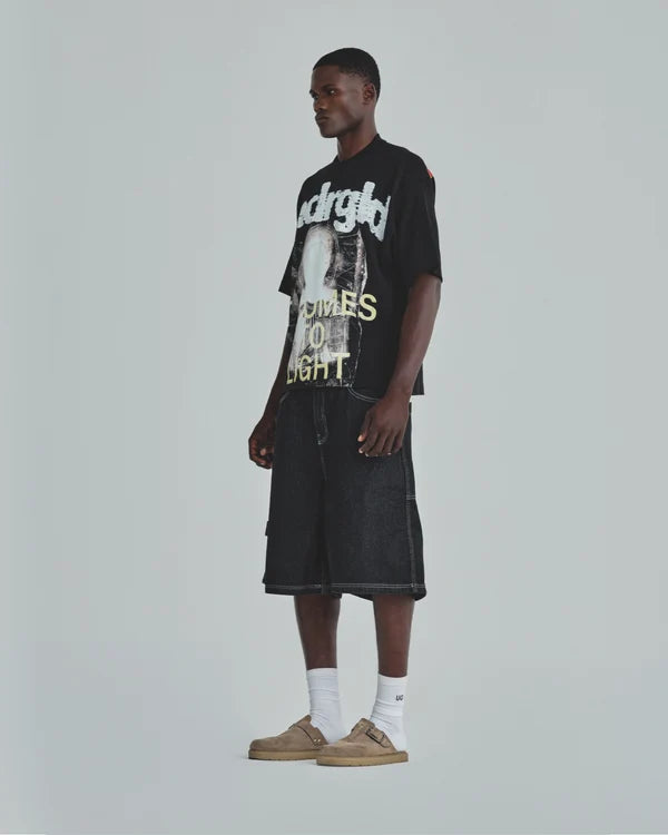 Undergold Revelation Iluminare Boxy Fit Tshirt Black