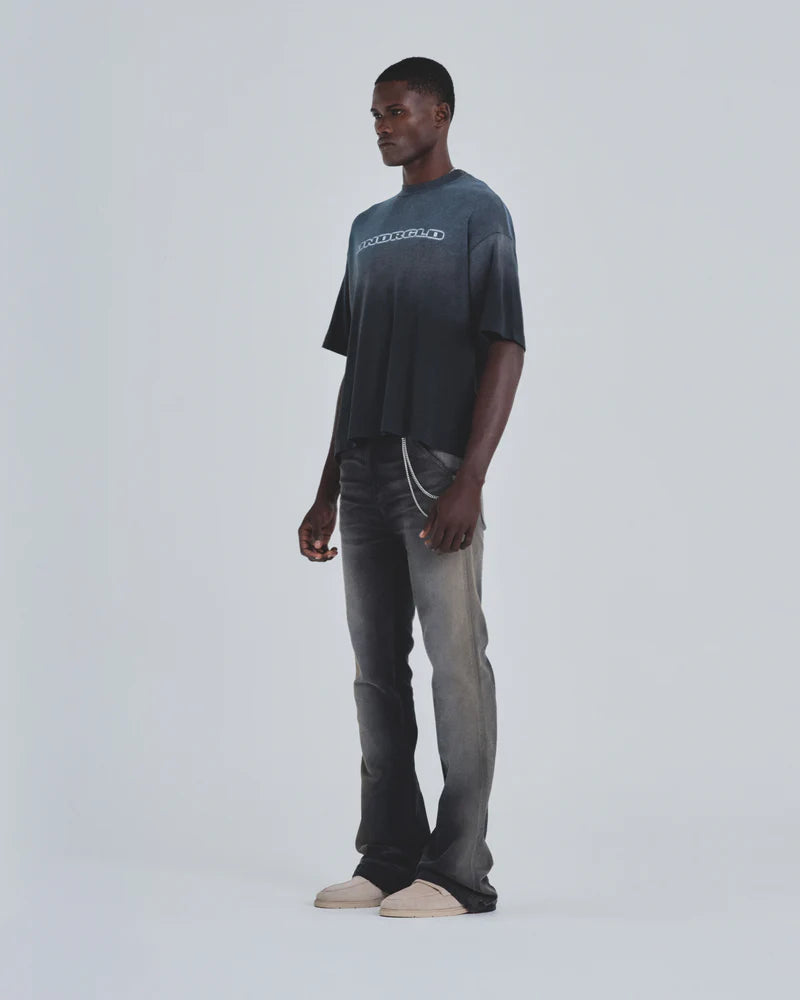 Undergold Holy State Beautiful Soul Boxy Fit Tshirt Midnight Black