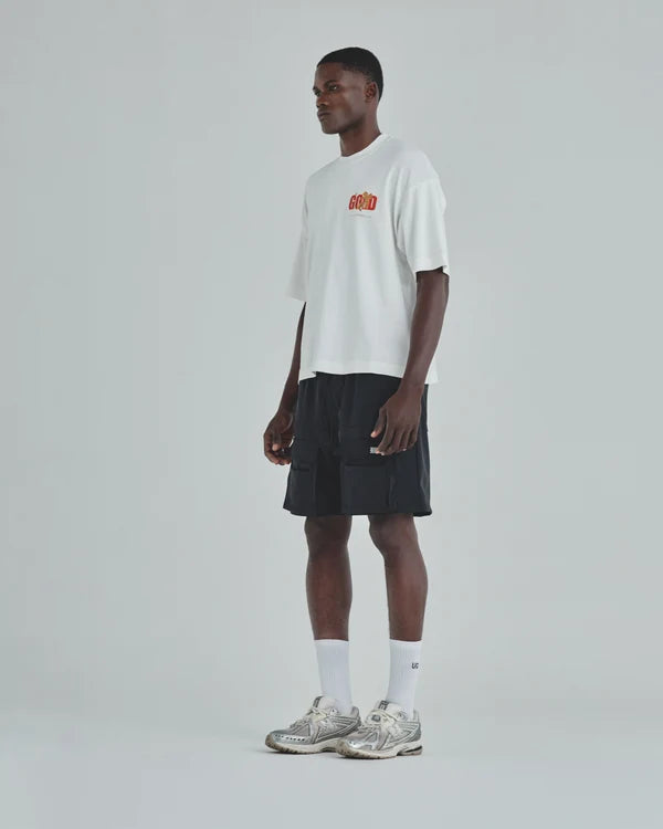 Undergold Revelation Gold Boxy Fit Tshirt White