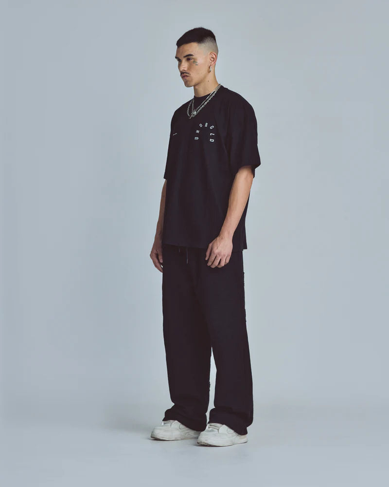 Undergold Stardust Basic Tshirt Black