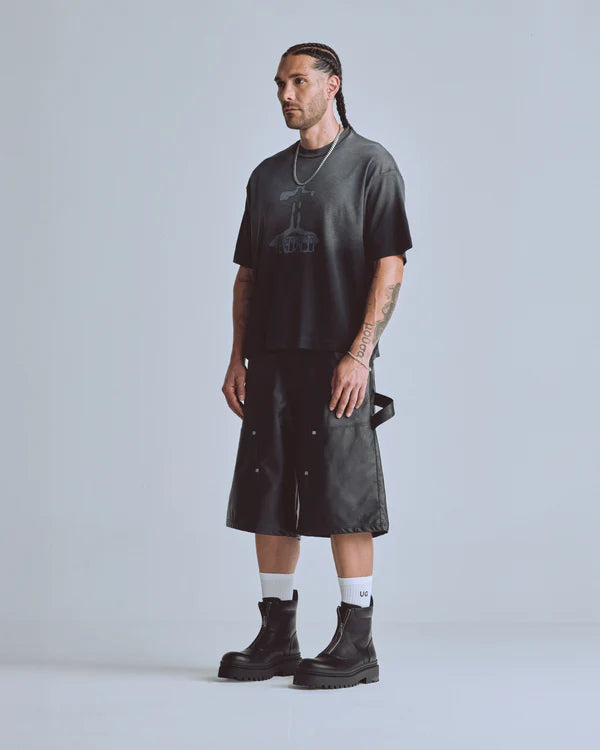 Undergold Capsule Forever Boxy Fit Tshirt Midnight Black