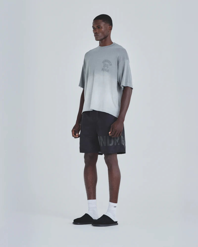 Undergold Holy State Beautiful Soul Boxy Fit Tshirt Faded Gray