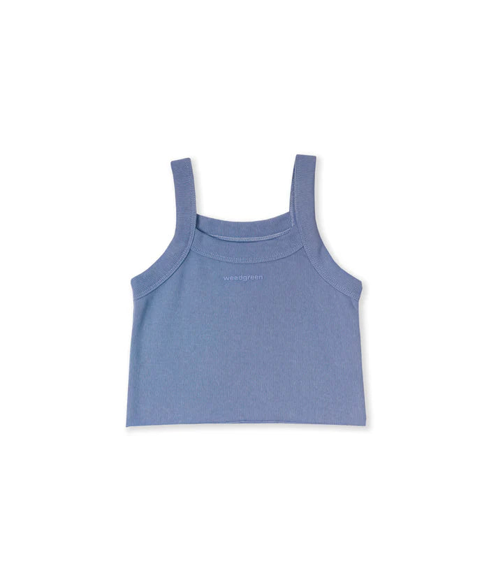 Weedgreen top comfy azul