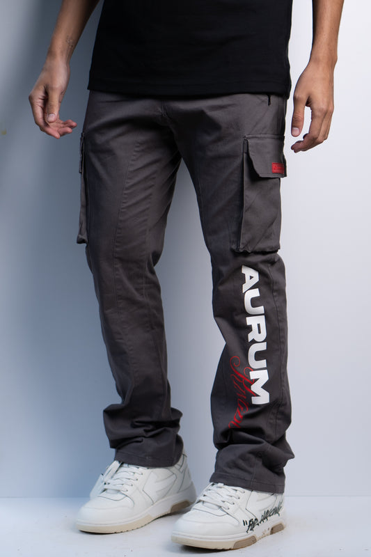 AURUM CARGO GRIS GREY WILD CARGO PANTS