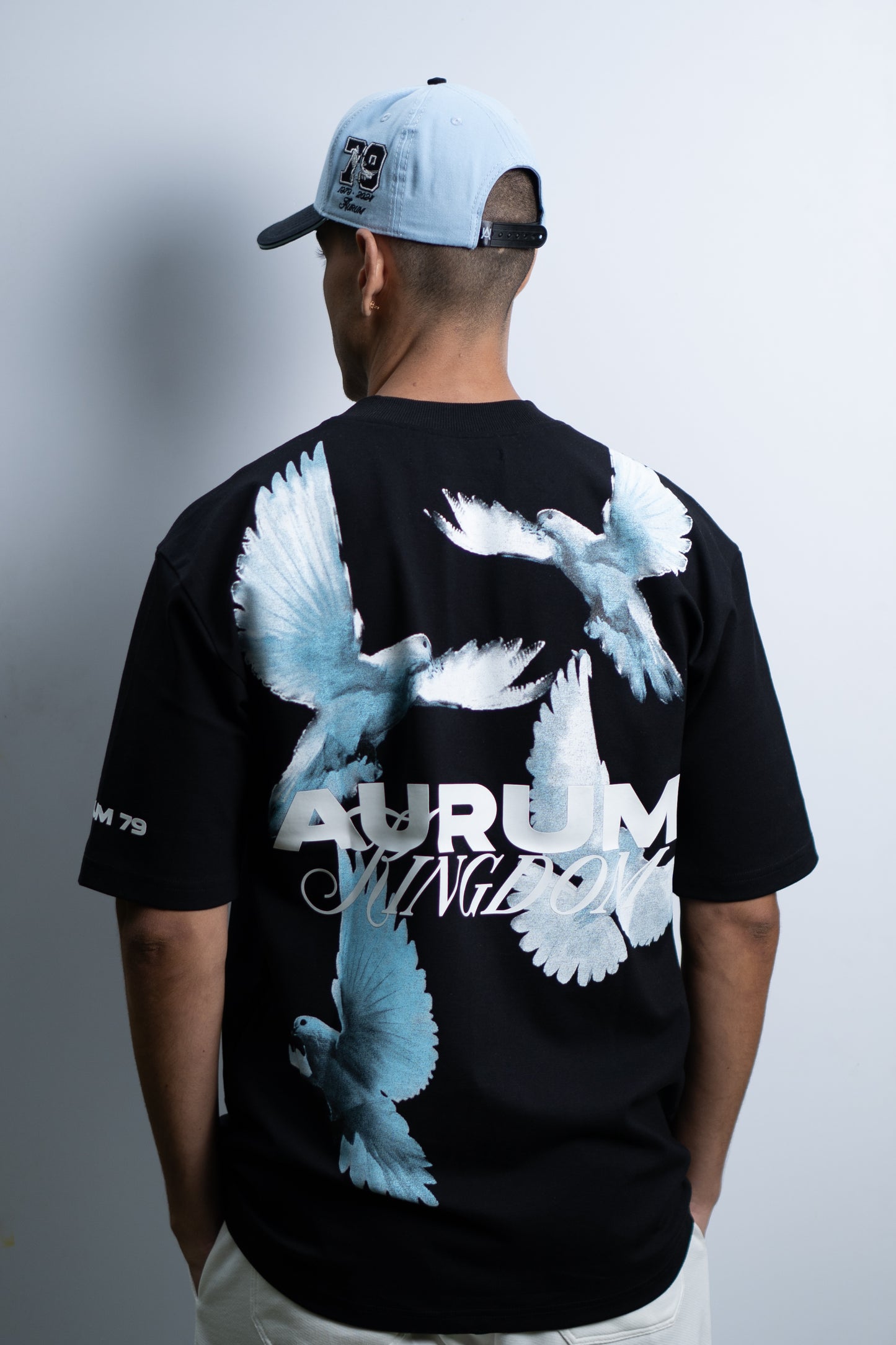 AURUM PALOMAS PIGIEONS BLACK KINGDOM T SHIRT