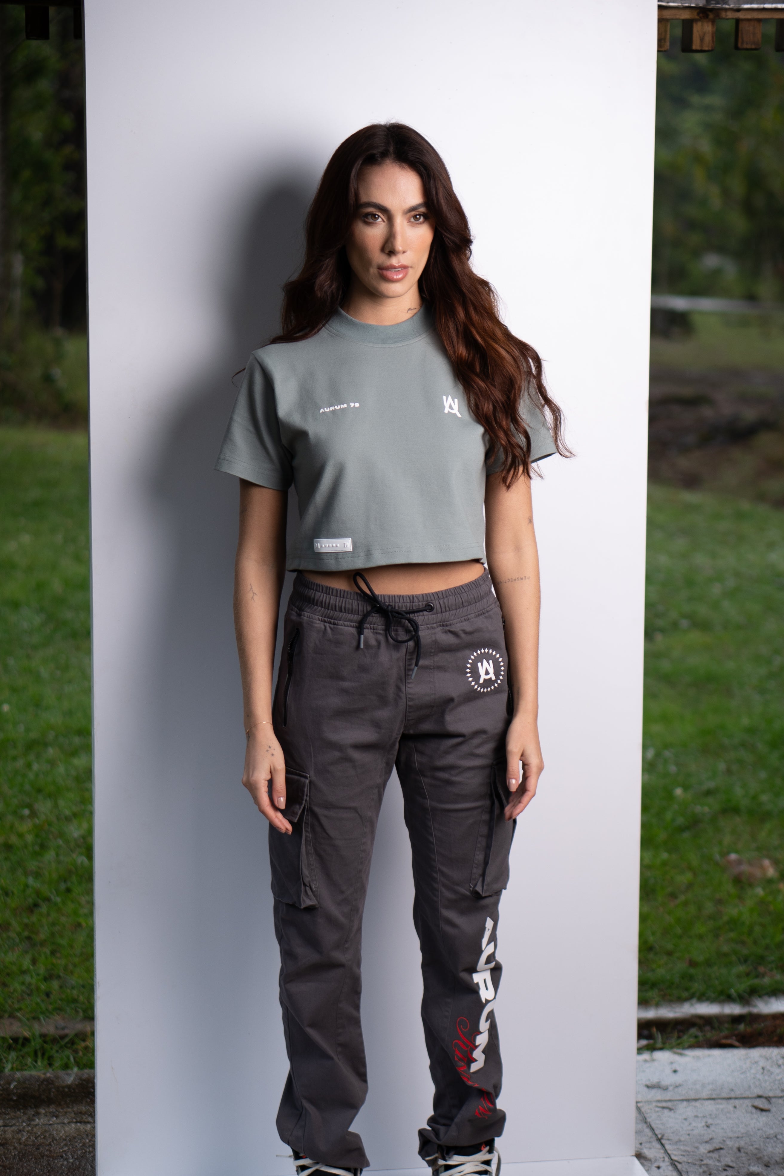 AURUM CARGO GRIS GREY WILD CARGO PANTS