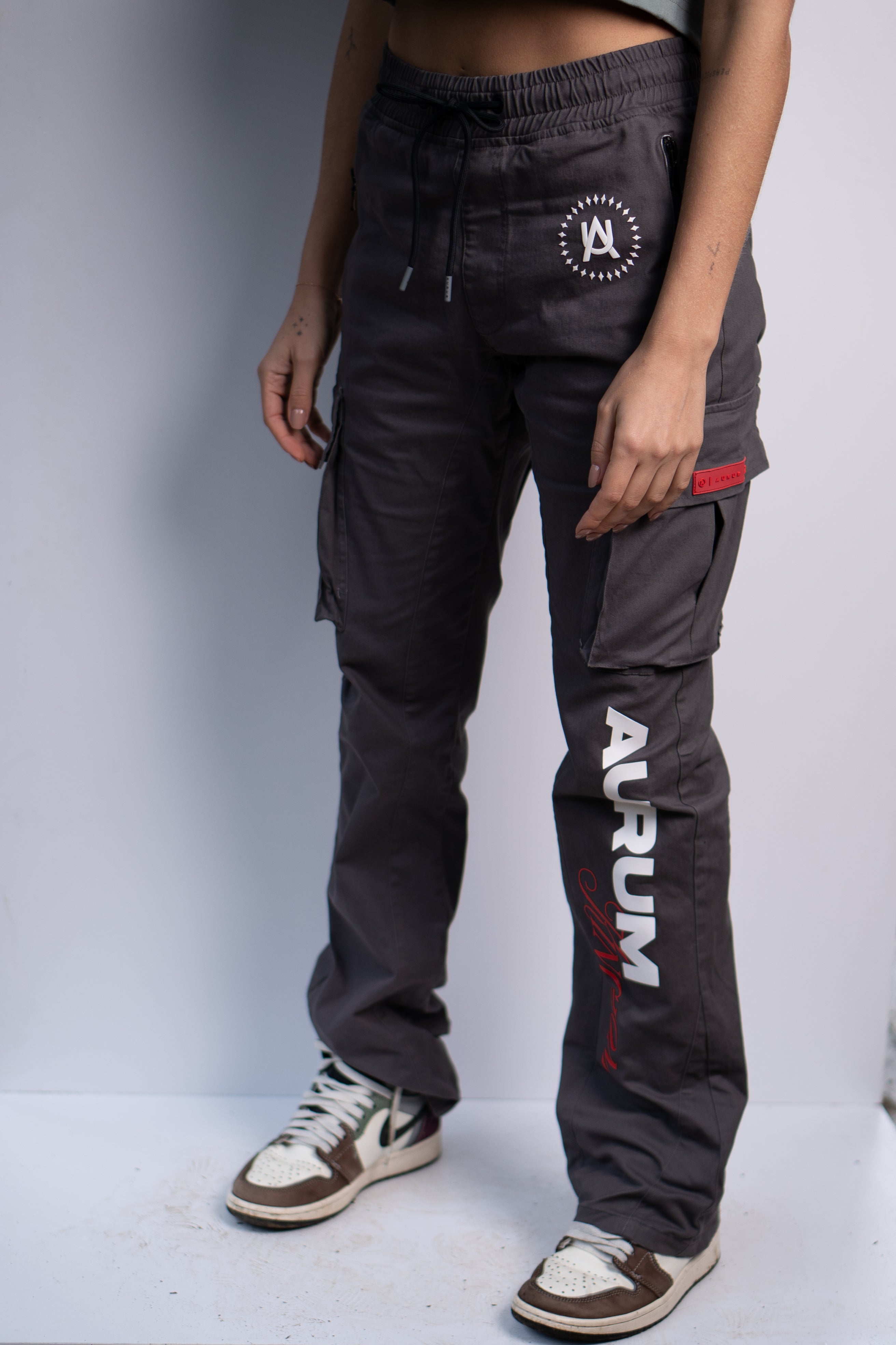 AURUM CARGO GRIS GREY WILD CARGO PANTS