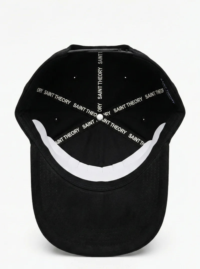 Saint Theory Gorra Silent Cross Black White