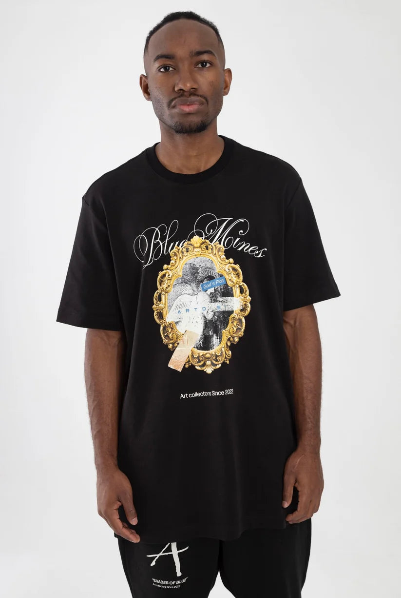 Artdist Gods Plan Angel Black T-shirt