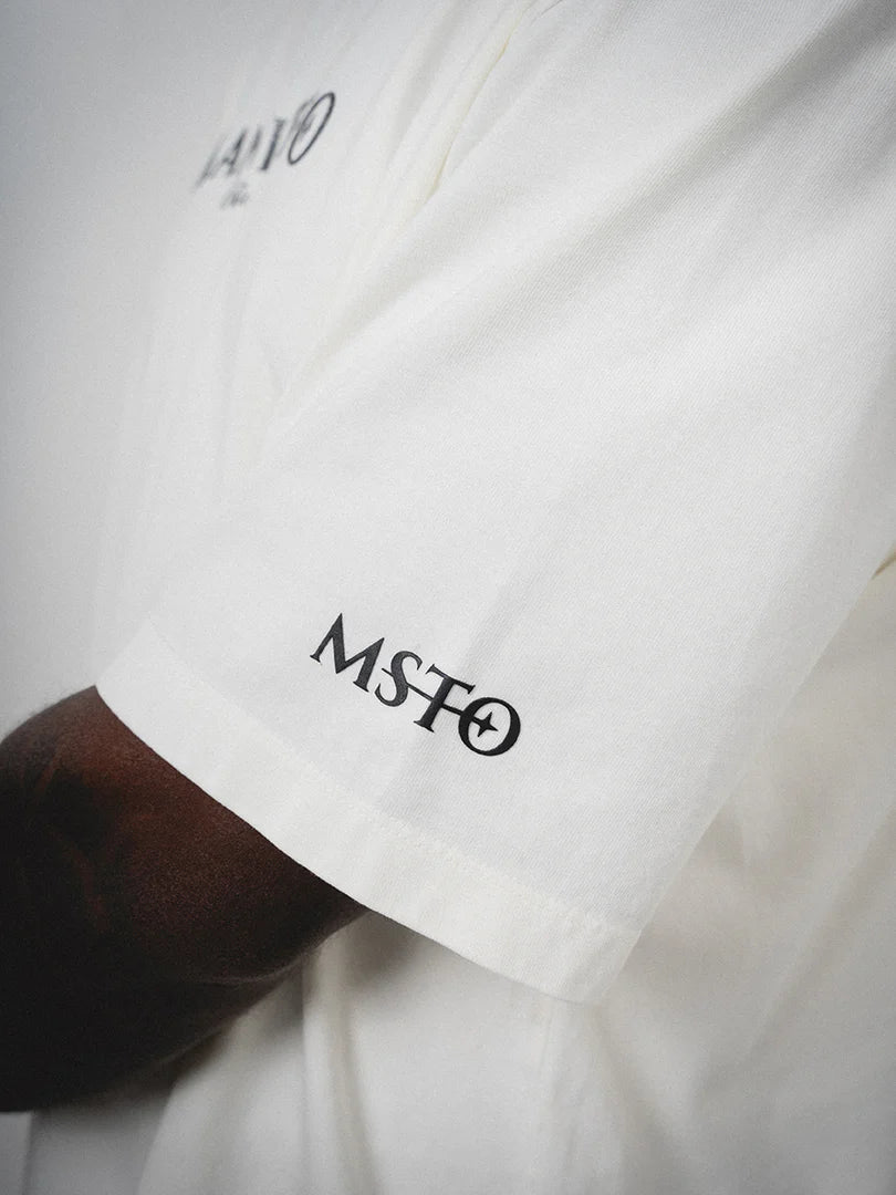 Manifesto Camiseta Oversize Basica Marfil