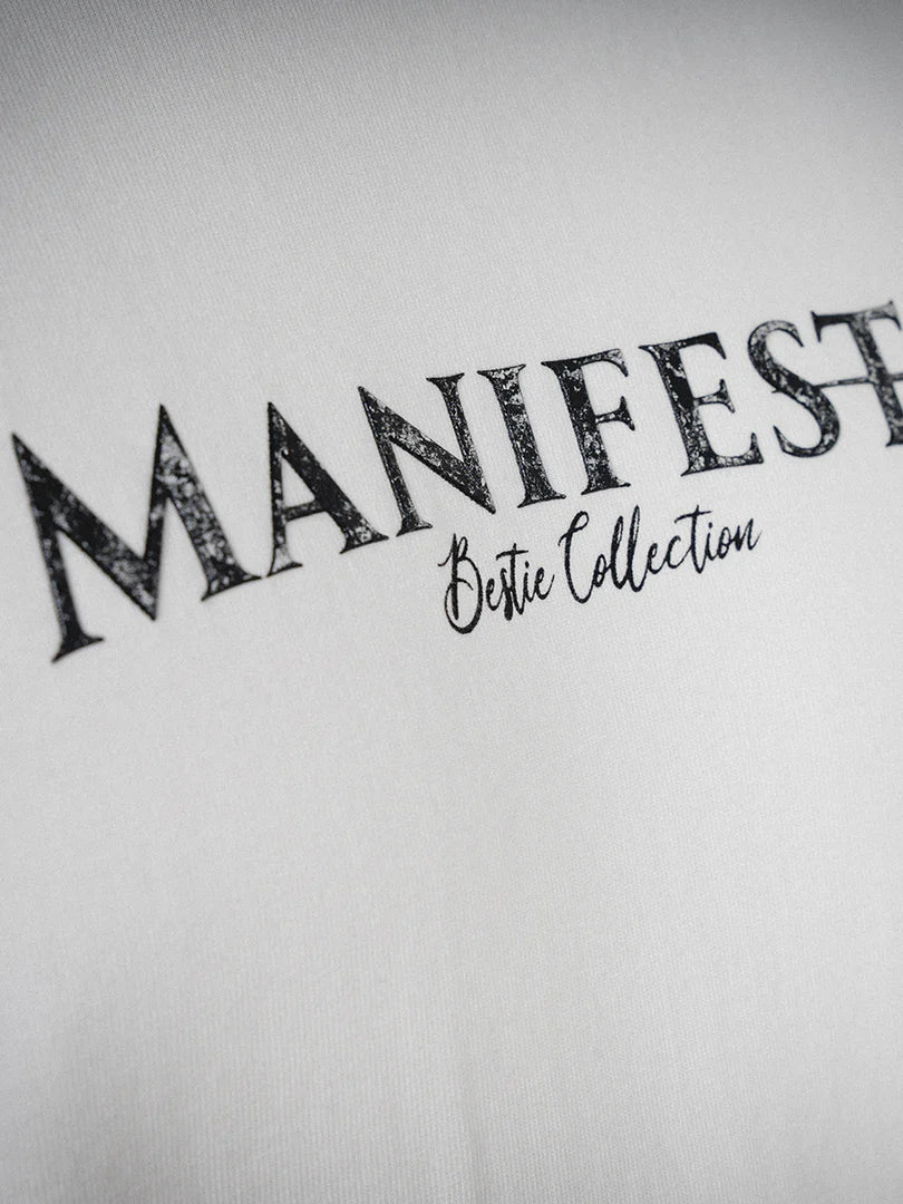Manifesto Camiseta Oversize Basica Marfil