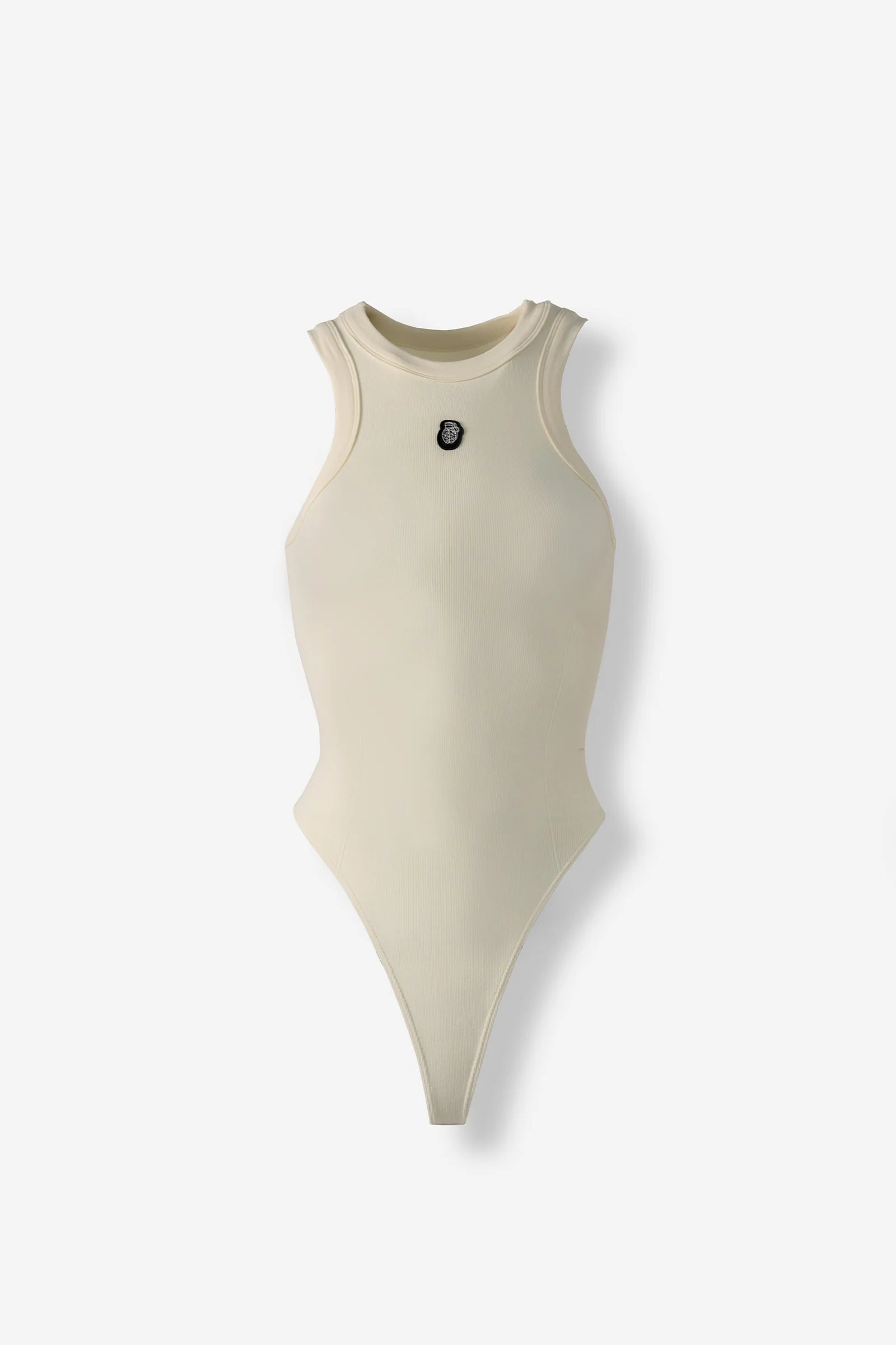 Blow up Sleeveless bodysuit ivory