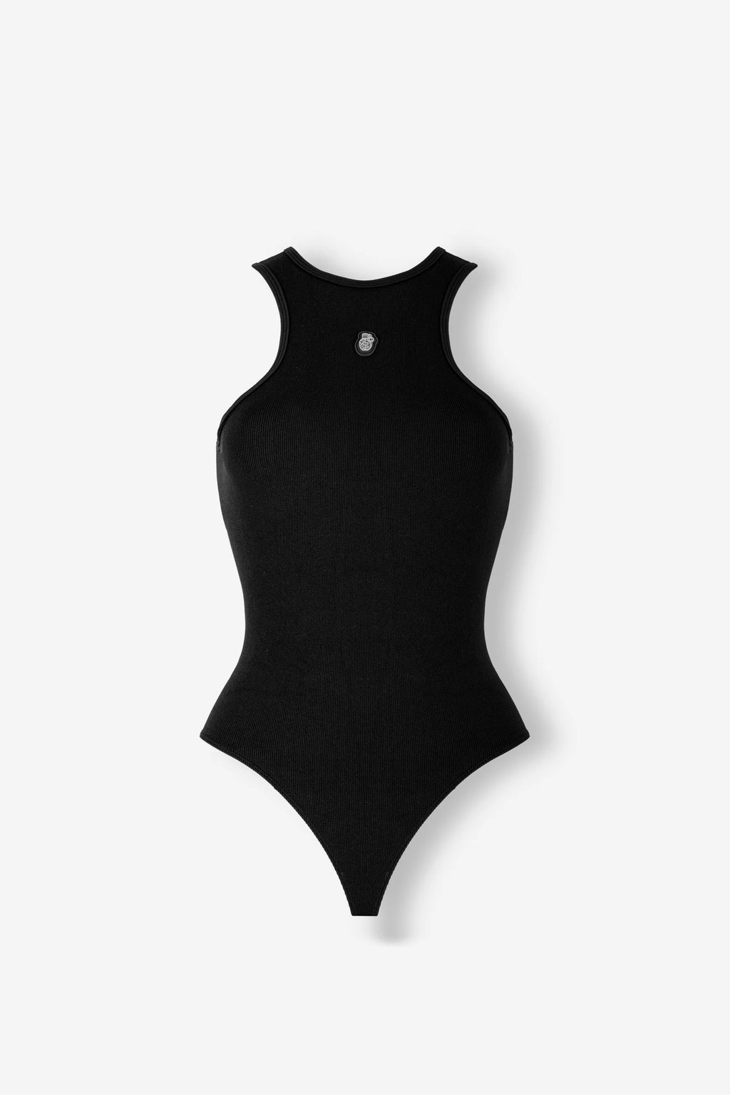 Blow up Sleeveless Bodysuit Black