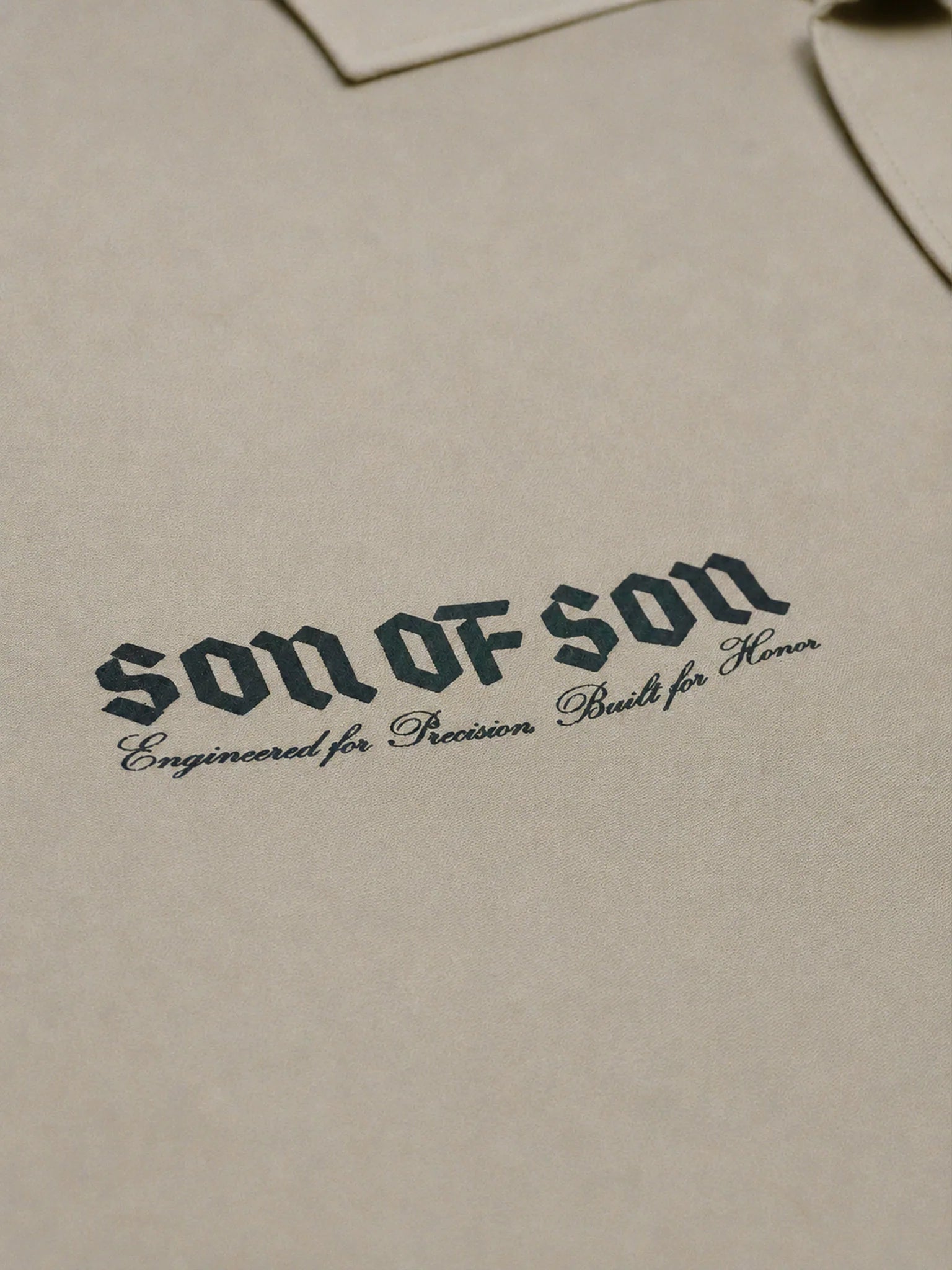 Son of son Kindred Camp Shirt — Beige SH-001