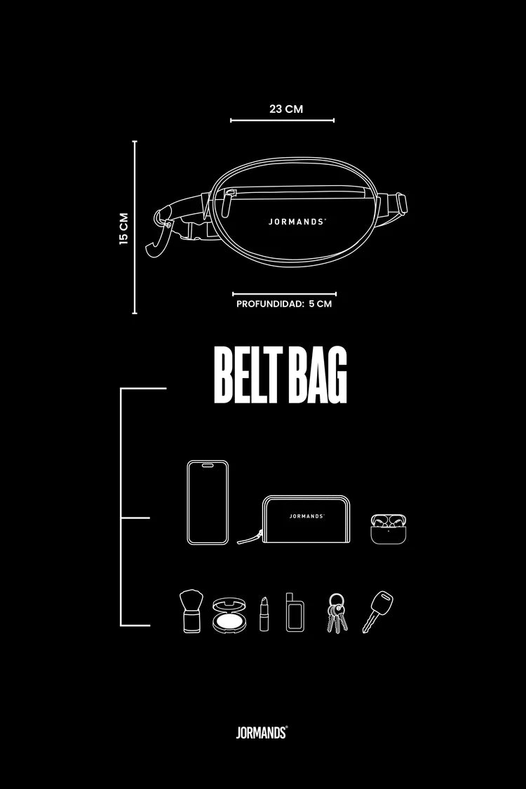 JORMANDS BLACK BELT BAG