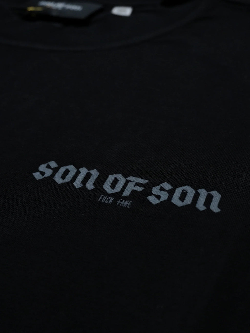 Son of son Crosshair Oversized T-Shirt — Black OT-122