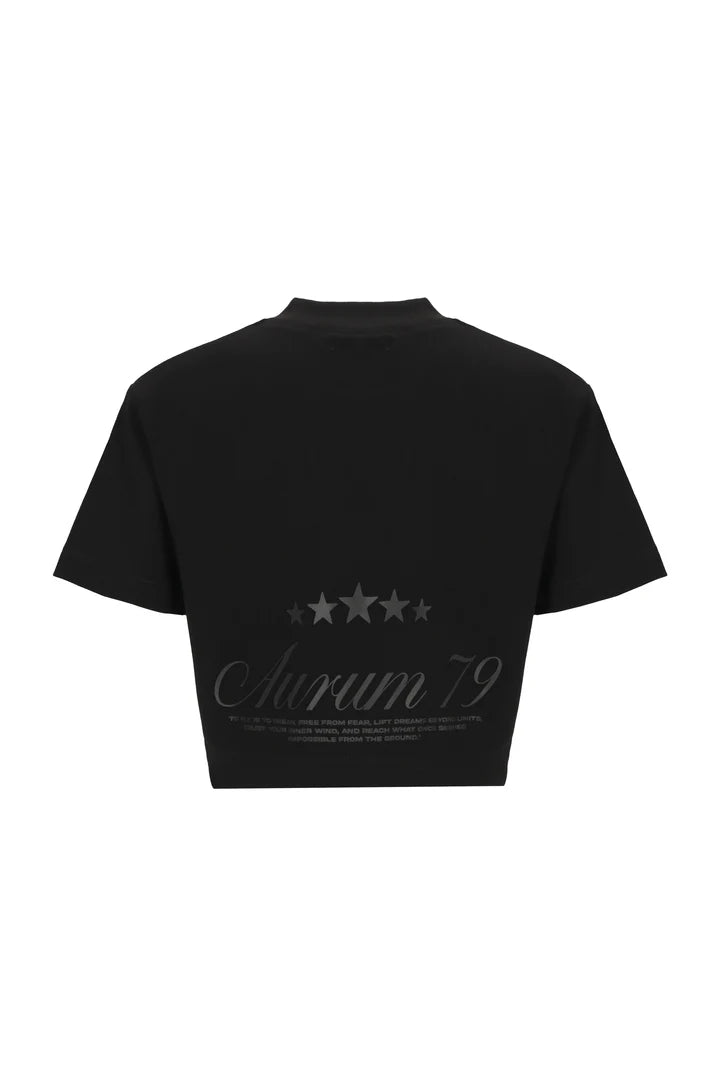 Aurum black born to fly croptop