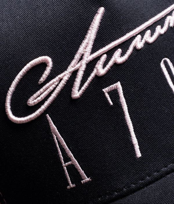 Aurum Black & Rose Cap