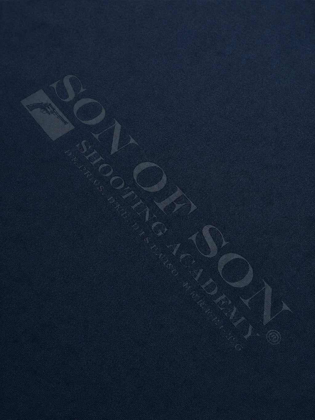 Son of son SOFS Academy Oversized T-Shirt — Washed Blue OT-119