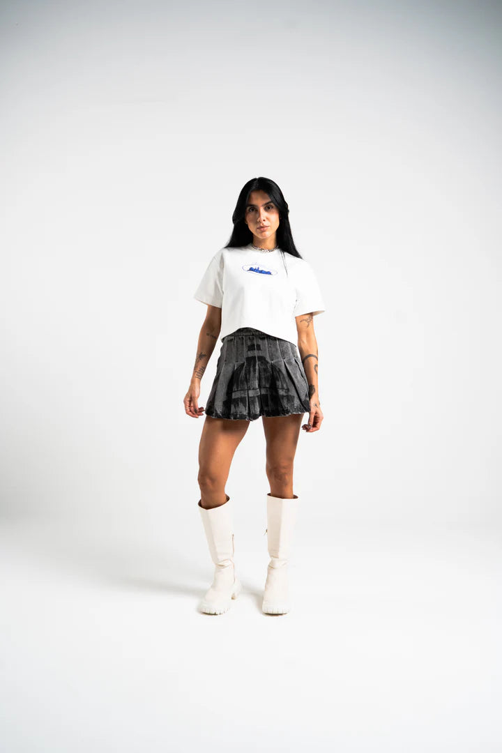 Aurum Blue City Croptop