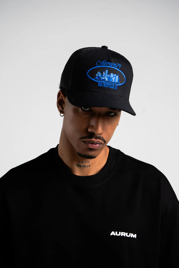 Aurum Blue Metro Cap