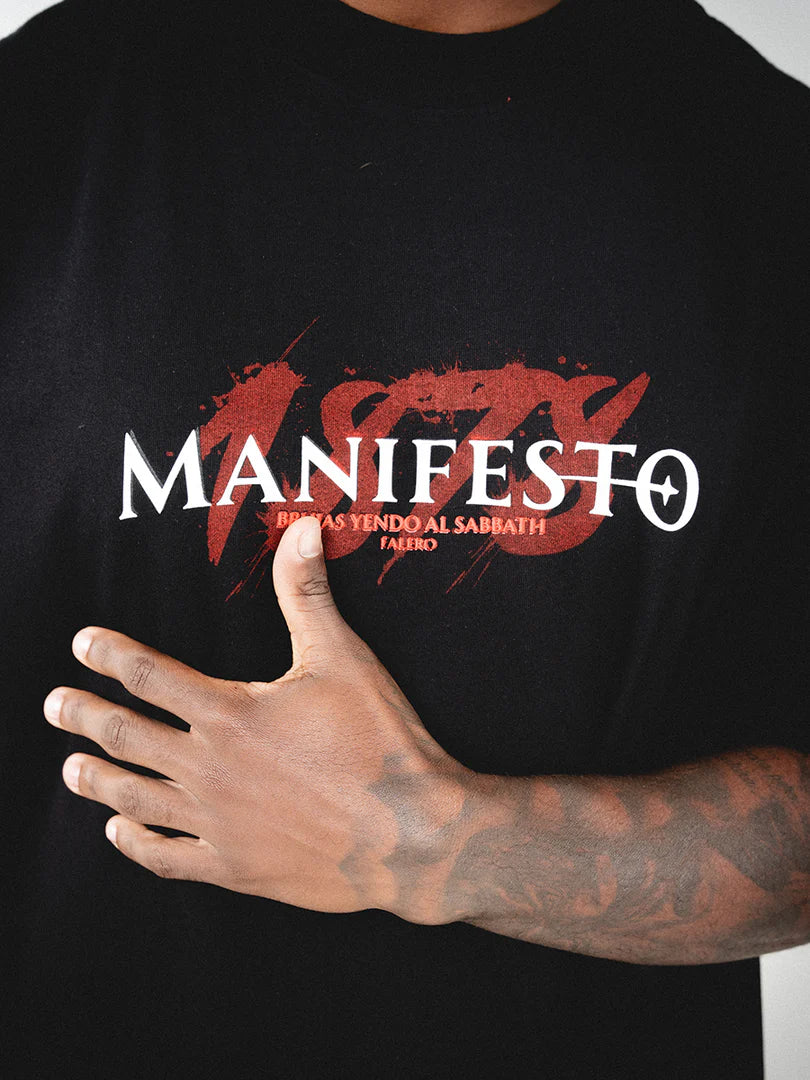 Manifesto Camiseta Oversize Brujas Sabbath