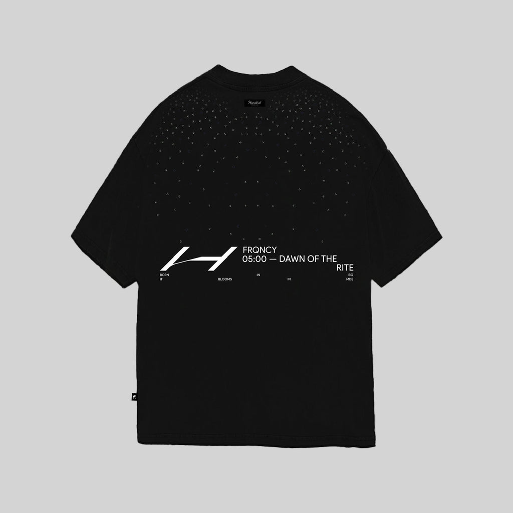 Hooded Bonus Track Fracuency Black T-Shirt