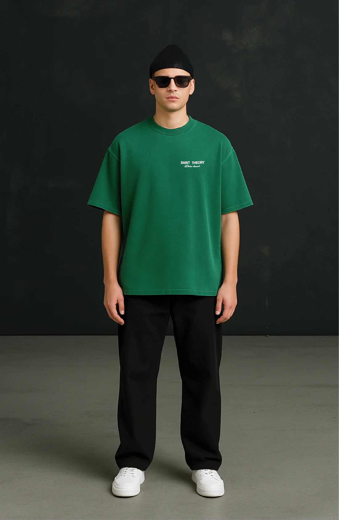 Saint theory hilos divinos verde desvanecido blanco