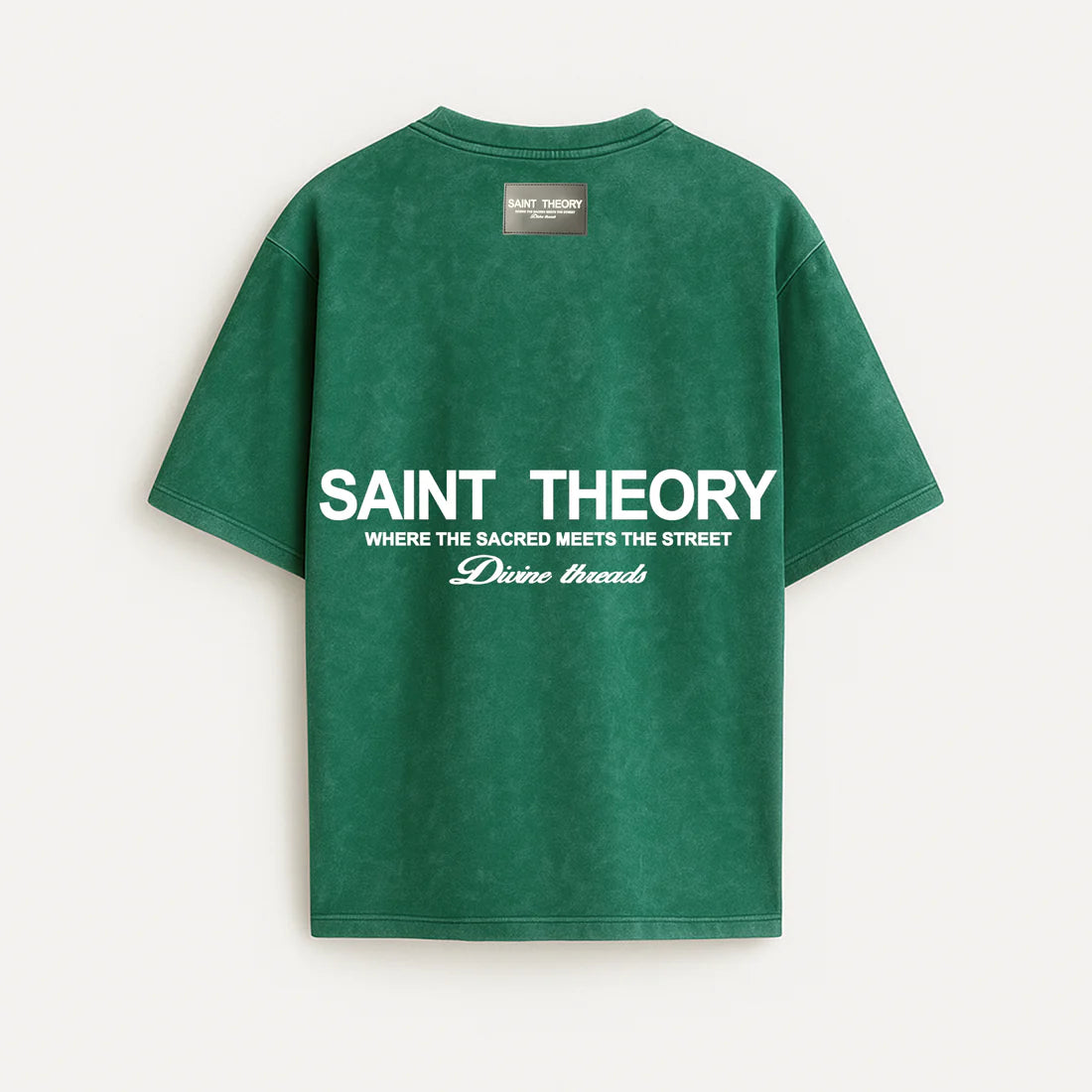 Saint theory hilos divinos verde desvanecido blanco