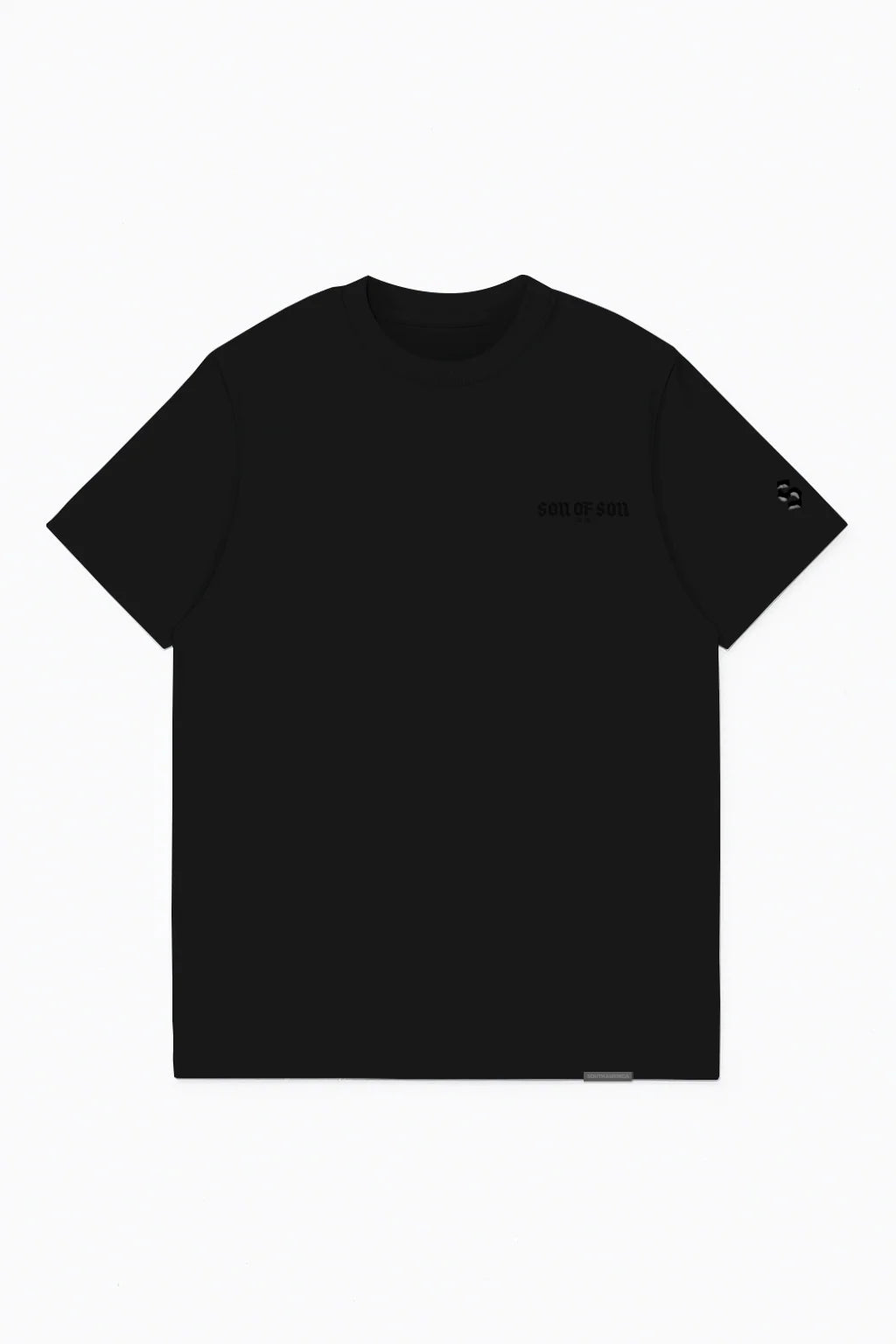 Son of son Regular fit black sofs travel TSH001