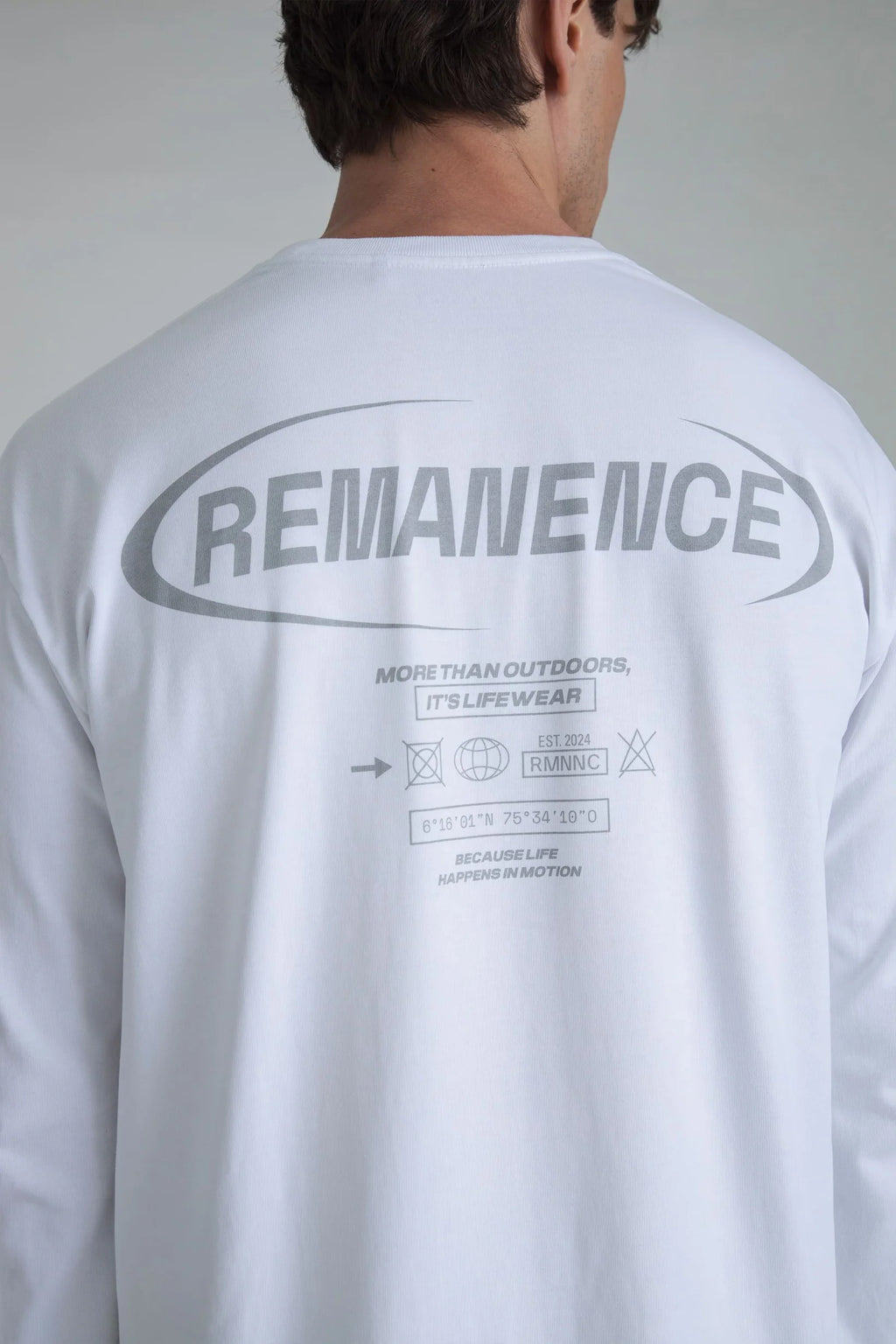 Remanence Camiseta Manga Larga Raw