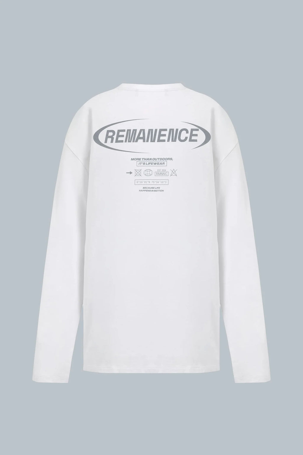 Remanence Camiseta Manga Larga Raw