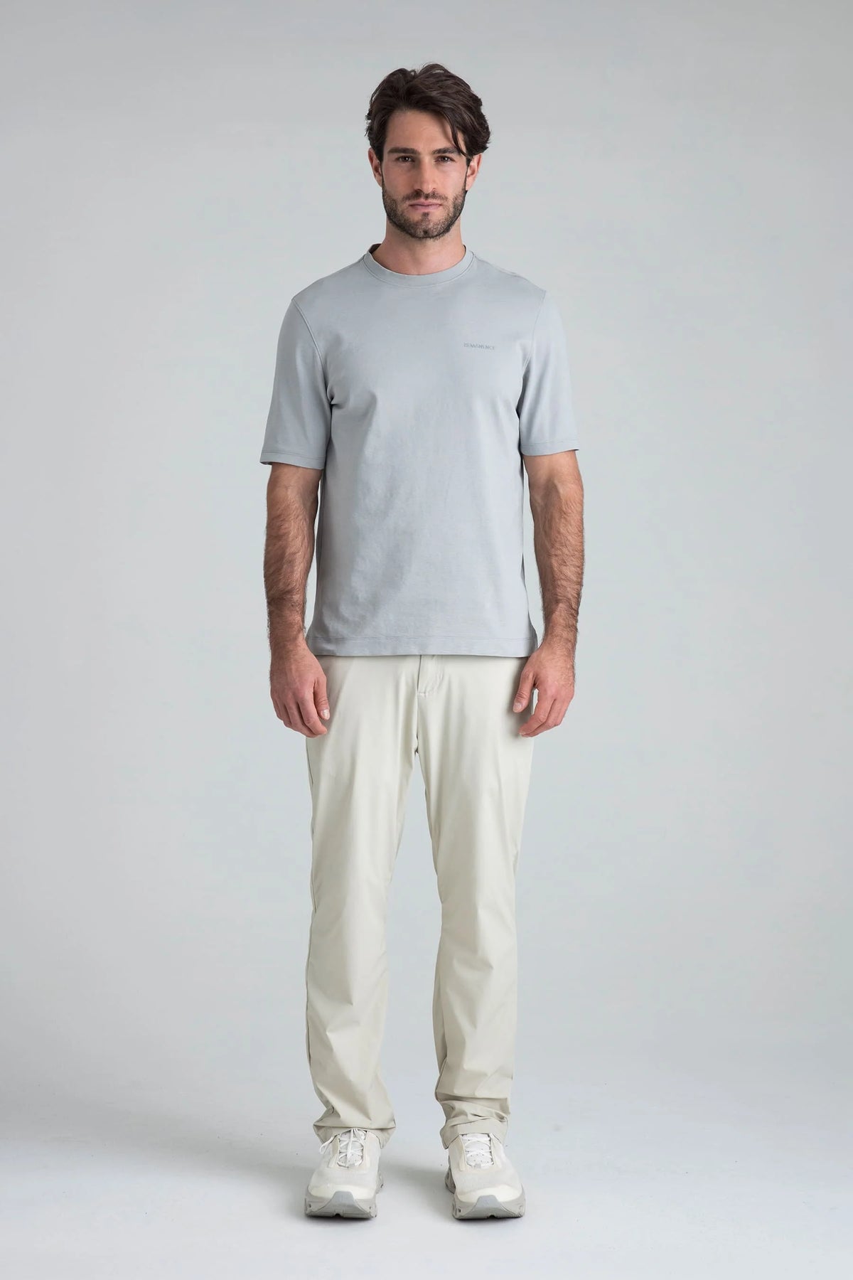 Remanence T-shirt Peak Gris Claro
