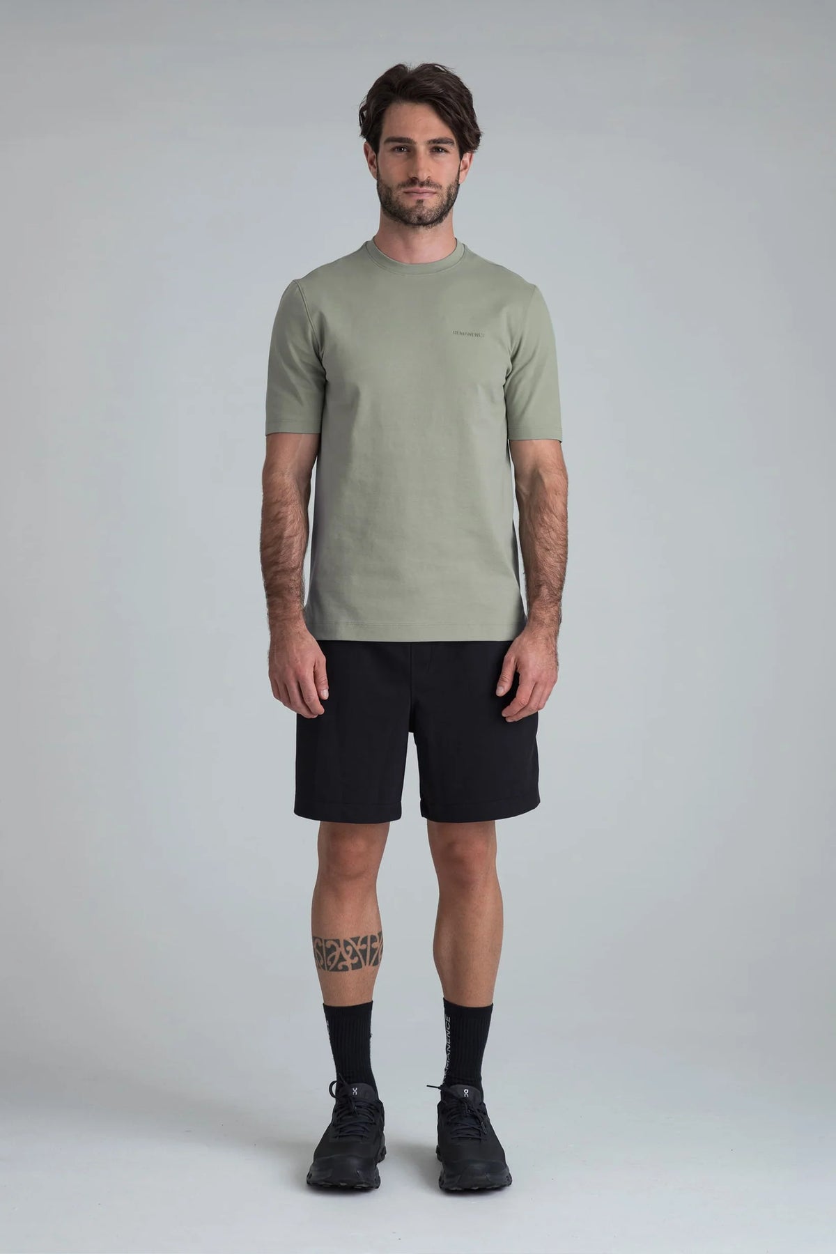 Remanence T-shirt Peak Verde Grisaceo