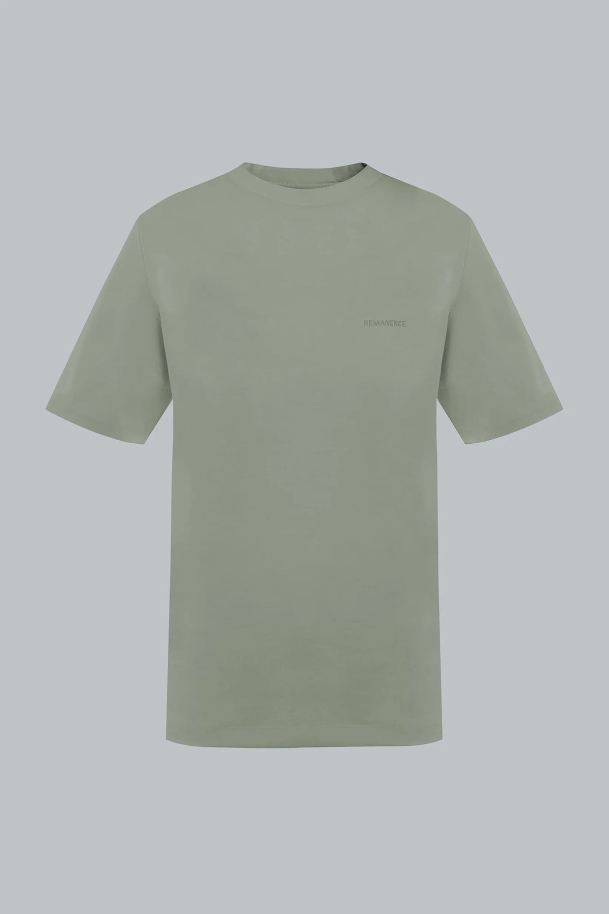Remanence T-shirt Peak Verde Grisaceo