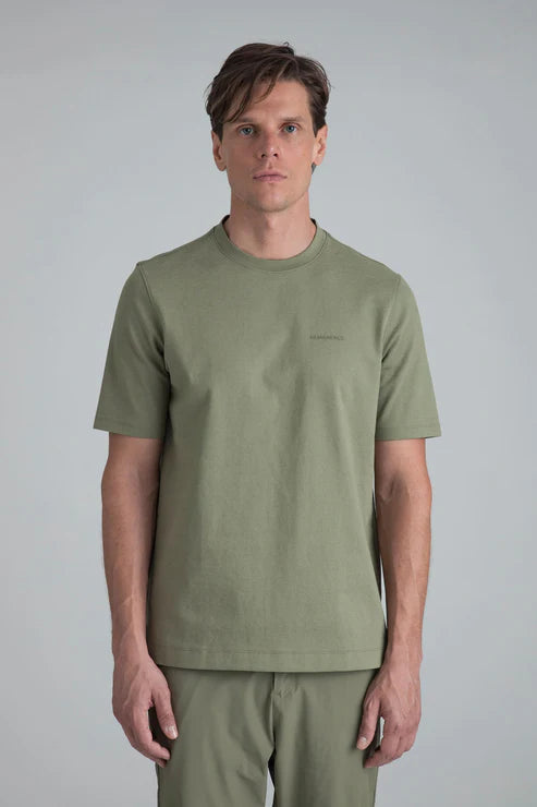 Remanence T-shirt Peak Verde Oliva