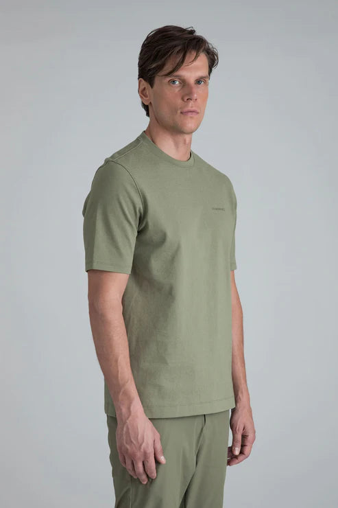 Remanence T-shirt Peak Verde Oliva