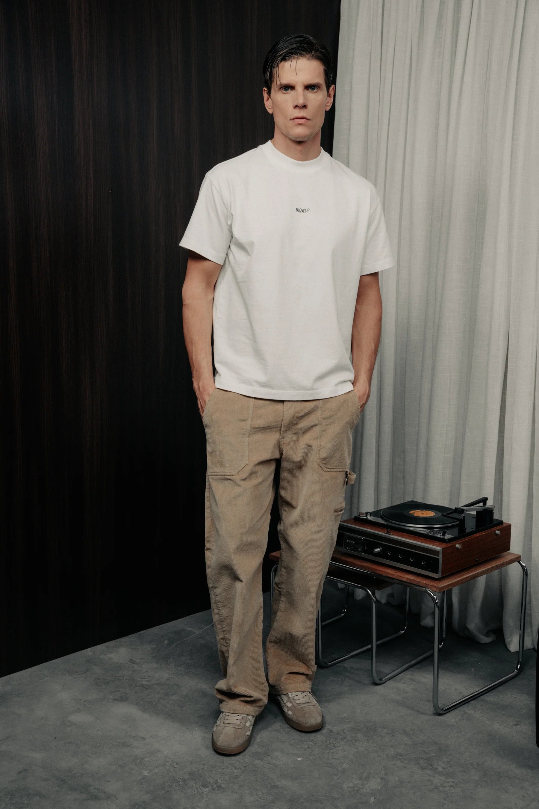Blow up Cotton t-shirt ivory CLF7-1010