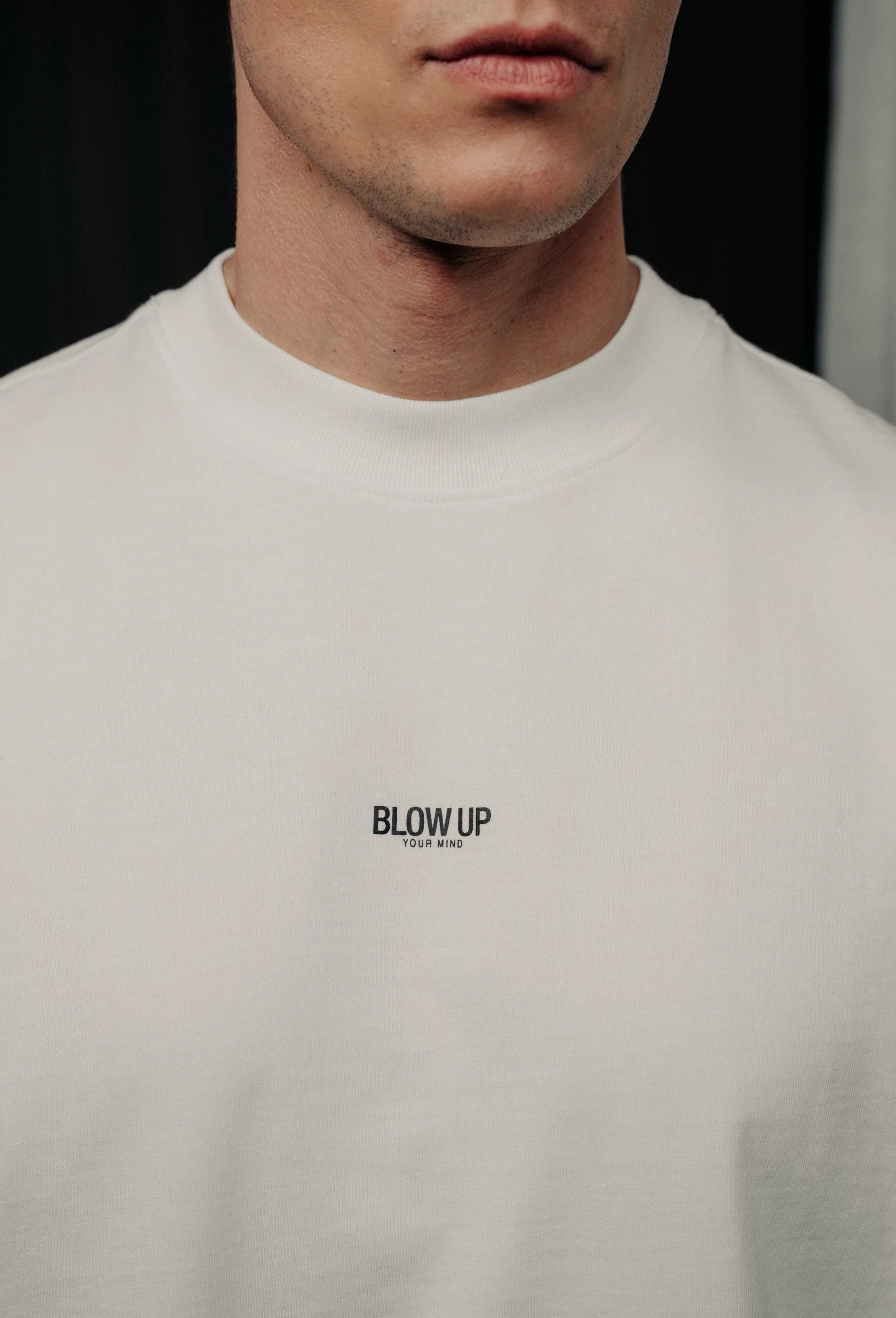 Blow up Cotton t-shirt ivory CLF7-1010
