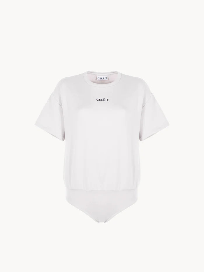 Celēit Stay-In Tee Ivory