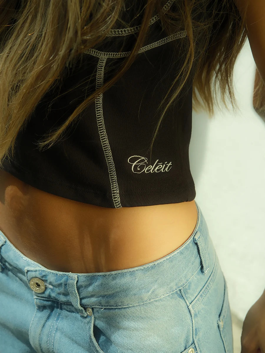 Celeit frame tee black