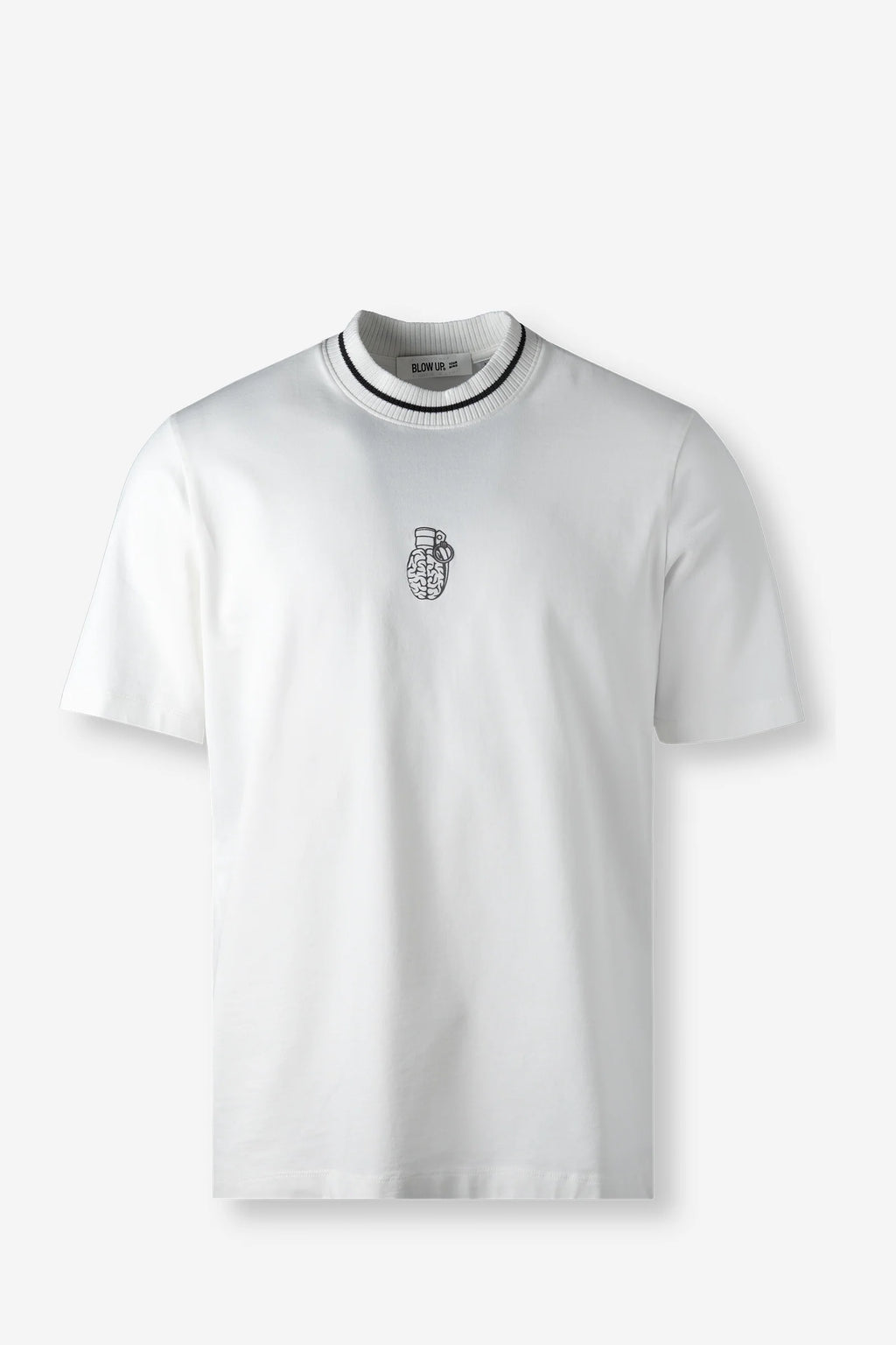 Blow up Cotton T-Shirt White CLF12-1010