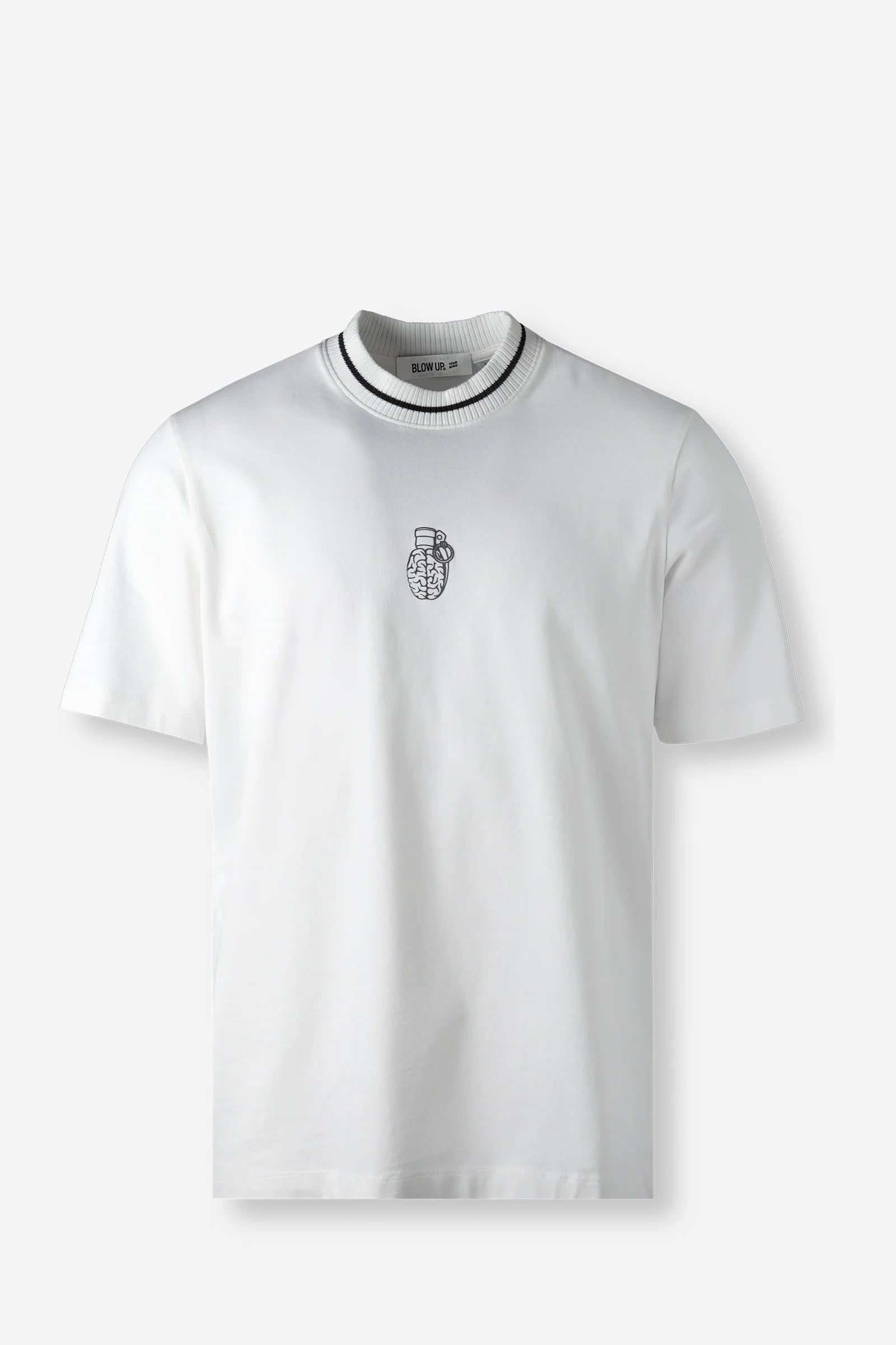 Blow up Cotton T-Shirt White CLF12-1010